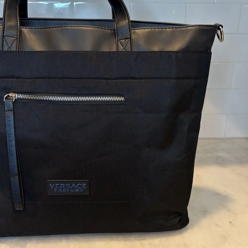 Versace Bag Purse Handbag Travel Weekender Overnight Briefcase Tote Duffle NWOT